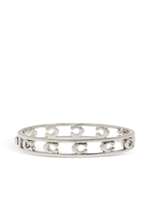 Coach logo lettering bracelet - Silver