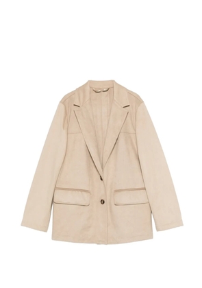 Marella Emmcerchio pocket jacket - Neutrals