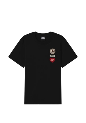 FINGERCROXX logo-patches T-shirt - Black