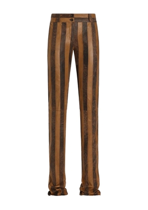 Dolce & Gabbana striped trousers - Brown