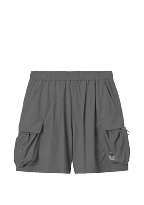 FINGERCROXX pocket drawstring shorts - Grey