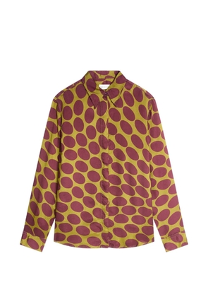 DRIES VAN NOTEN printed shirt - Neutrals