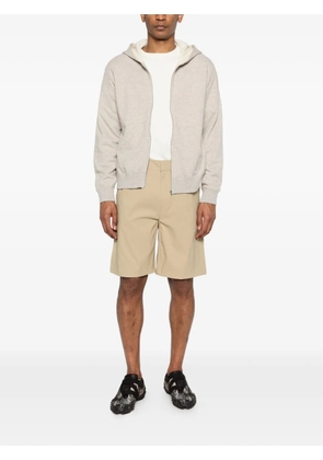 Oakley pleated bermuda shorts - Neutrals
