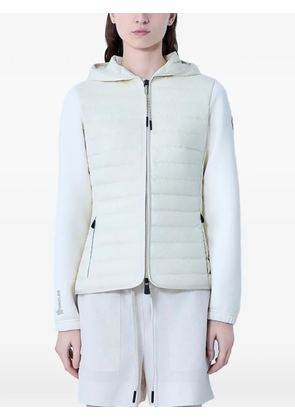 Moncler Grenoble hooded quilted jacket - Neutrals