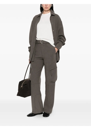 The Frankie Shop Harper Soft crew-neck T-shirt - White