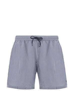 Paul & Shark stripe-print swim shorts - Blue