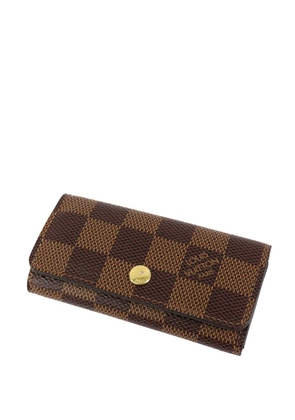 Louis Vuitton Pre-Owned 2018 Damier Ebene Multicles 4 key holder - Brown