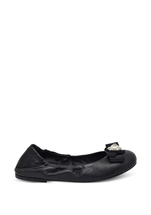 Casadei embellished ballet flats - Black