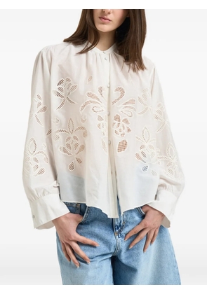 Forte Forte floral-detail blouse - White