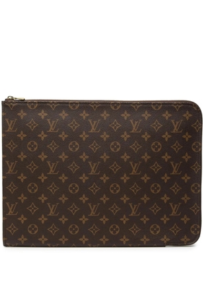 Louis Vuitton Pre-Owned 1998 Monogram Poche Documents Portfolio business bag - Brown