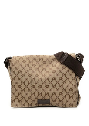 Gucci Pre-Owned 2000-2015 GG Canvas Messenger Bag crossbody bag - Brown