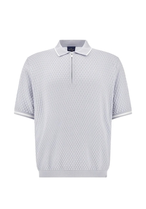 Paul & Shark zip-fastening cotton polo shirt - Grey