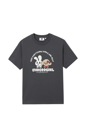 CHOCOOLATE printed T-shirt - Grey