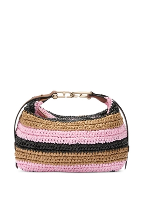 Furla Tonie striped shoulder bag - Pink