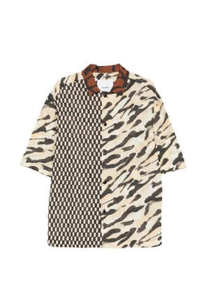 Nanushka Anwell patterned shirt - Neutrals