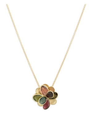 Marco Bicego tourmaline flower Necklace - Gold