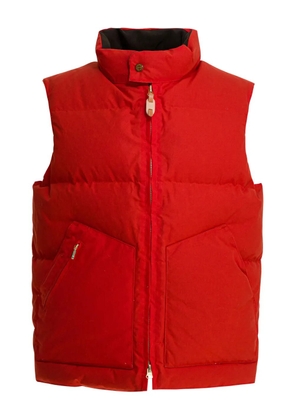 Ceccarelli quilted padded gilet - Red