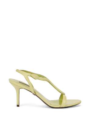Roberto Cavalli curve-strap sandals - Green