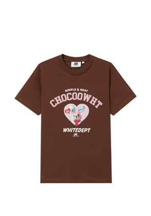 CHOCOOLATE printed T-shirt - Brown