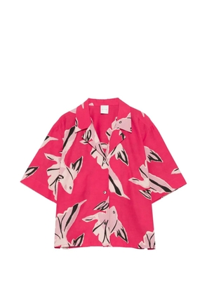 Paul Smith fish-print shirt - Pink