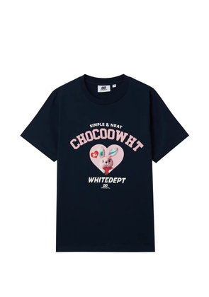 CHOCOOLATE printed T-shirt - Blue