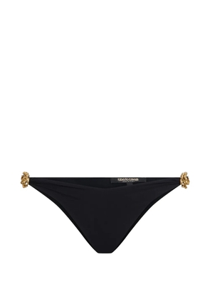 Roberto Cavalli logo-detail bikini bottoms - Black