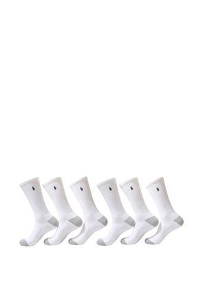 Polo Ralph Lauren Polo Pony socks (pack of six) - White