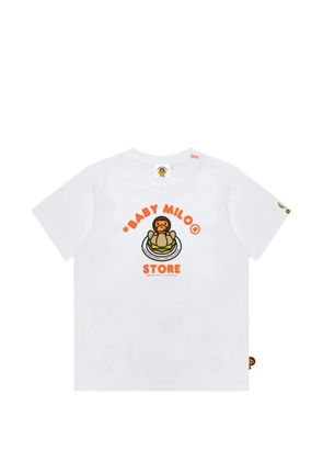 *BABY MILO® STORE BY *A BATHING APE® graphic-print T-shirt - White
