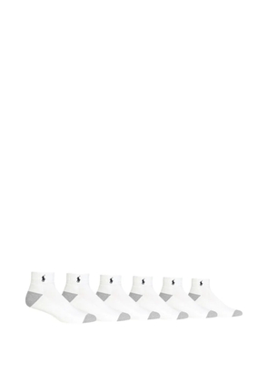 Polo Ralph Lauren Polo Pony socks (pack of six) - White