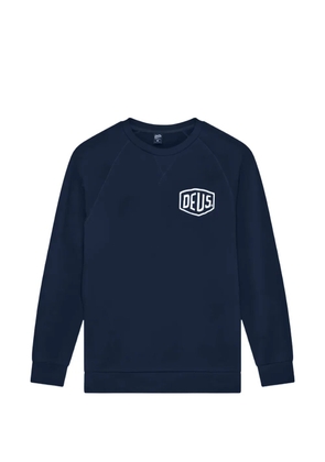Deus Ex Machina logo crew neck sweatshirt - Blue