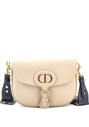 Christian Dior Pre-Owned Bobby Flap Bag Leather Large crossbody bag - Neutrals