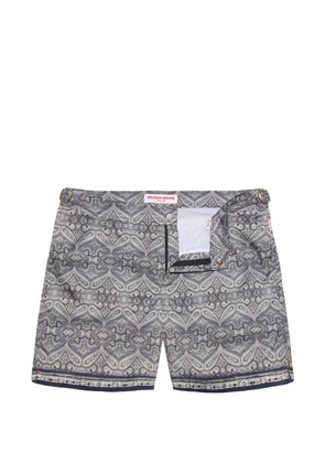 Orlebar Brown mid-lenght carnival swim shorts - Grey