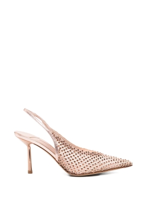 Le Silla crystal-embellished heel pumps - Pink