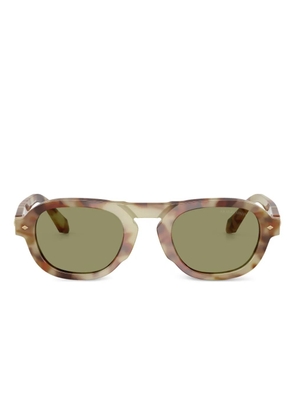 Giorgio Armani tortoiseshell sunglasses - Green