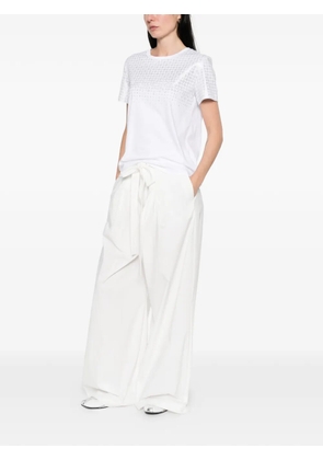 Max Mara geometric pattern T-shirt - White