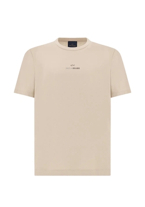 Paul & Shark print cotton jersey T-shirt - Neutrals