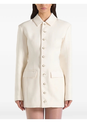 Manière De Voir Amelie button blazer dress - Neutrals