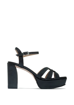 Bernardo strappy platform-heel sandals - Black