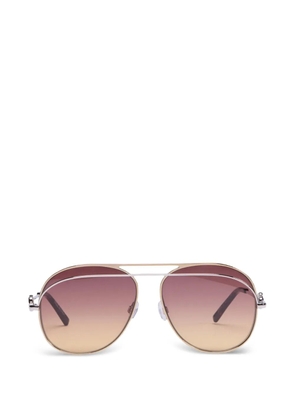 Viktor & Rolf pilot-frame sunglasses - Silver