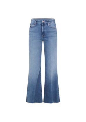 MOTHER The Roller frayed jeans - Blue