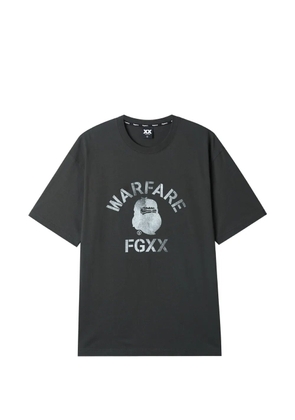 FINGERCROXX print T-shirt - Grey