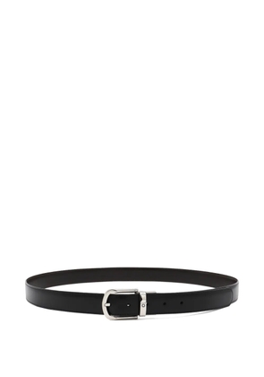Montblanc logo-detail belt - Black