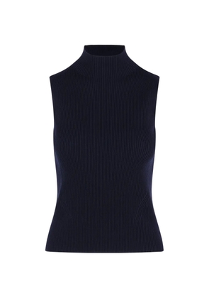CFCL ribbed high-neck top - Blue