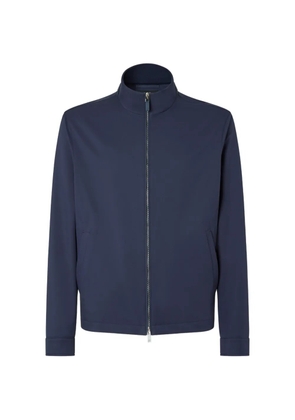 Zegna Motorin zi-up blouson jacket - Blue