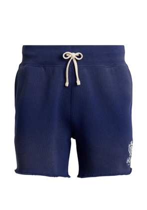 Polo Ralph Lauren drawstring graphic-print shorts - Blue