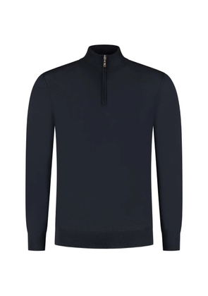 Doriani Cashmere zip cashmere sweater - Blue
