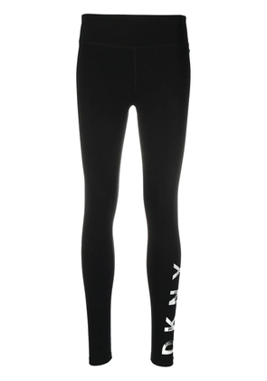 DKNY mid-rise track pants - Black