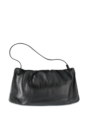 The Row leather shoulder bag - Black