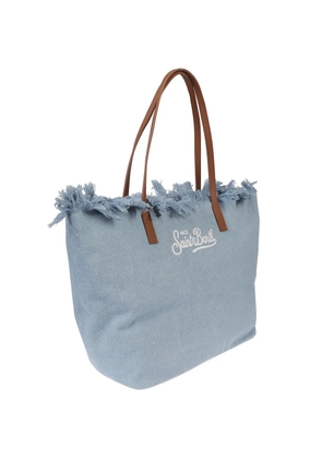 MC2 Saint Barth fringed tote bag - Blue
