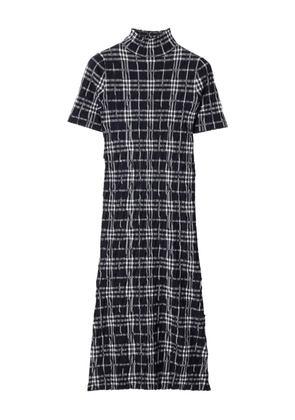Burberry check-print dress - Blue